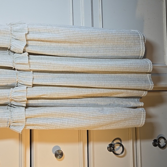 Free People Beach Rosaline Tunic Swing Halter Ruffle Trim Oversized Dress NWOT - Picture 10 of 15